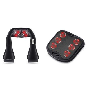 Snailax Shiatsu Neck Massager Foot Massager Bundle