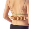Mikako Wood Therapy Massage RollerTools,Anti Cellulite Tool