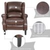 Massage Recliner Sofa Reading Chair Winback