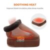 Snailax 2-in-1 Shiatsu Foot Massager Warmer