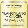 New York Biology Ylang Ylang and Ginger Massage Oil
