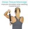 Vive Muscle Roller Stick - Body Massage for Deep Tissue