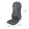 Comfier Full Back Massager with Heat -2D/3D Shiatsu Massage Seat