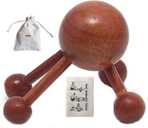 Cozinest 4 Legs Ball Spider Massager Handheld Stick for Shoulder