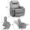 Lift Recliner Chair with Massage and Heating