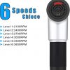 6 Speeds Massage Gun, Cordless Handheld Deep Tissue Muscle Massager