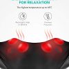 Naipo Shiatsu Back and Neck Massager with Heat Deep