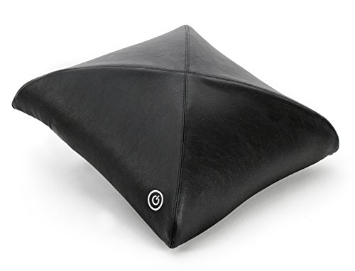 Zyllion Luxury Shiatsu V-Spring Massage Pillow with Heat