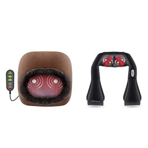 Snailax 3-in-1 Foot Warmer Neck Massager Bundle