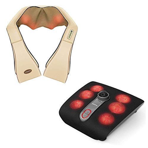 Naipo Neck and Shoulder Massager, Foot Massager with Heat