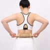 2 Pcs Wood Massage Roller Stick, Cellulite Muscle Roller Stick for Athletes