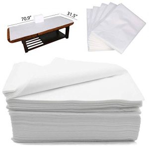 CAPRIER Disposable Bed Sheets 30PCS - Disposable Massage Table Sheets