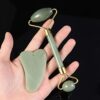 Rosenice Aventurine Gua Sha and Jade Roller Set 🌿