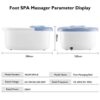 Foot Spa Bath Massager with Heat Bubbles Vibration 3 in 1 Function