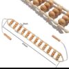 Handmade Massage Roller Rope, Self Wooden Massager Tools
