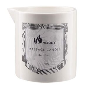MELONY Massage Candle, Moisturizing, Body Oil Candle
