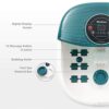 Foot Spa Massager with Heat, Bubbles & Vibration – Ultimate Relaxation for Your Feet