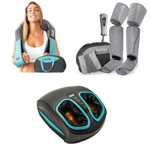 Shiatsu Foot Massager Machine and Shiatsu Back Shoulder