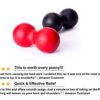 Double Lacrosse Ball, Peanut Shape Self Massage Roller