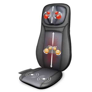 Snailax Gel Shiatsu Neck, Back Massager - Gel Massage Nodes