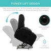 Best Choice Products Electric Power Lift Recliner Massage Chair