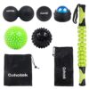 Cohotek 6PCS Massage Ball Roller Set, 2 Size Spiky Ball
