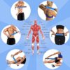 Muscle Roller Stick, Sportneer Handheld EVA Foam Roller