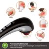 Snailax 2-in-1 Shiatsu Foot and Back Massager Handheld