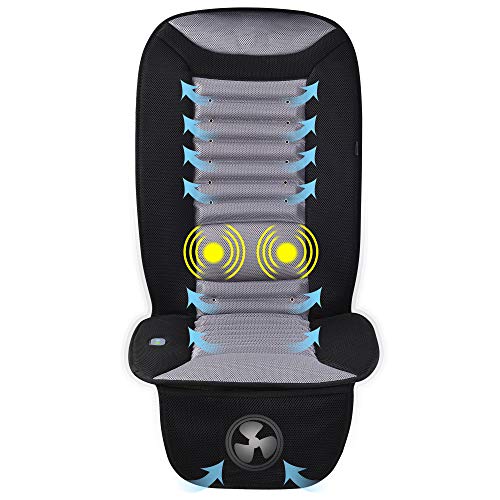 SNAILAX Cooling Car Seat Cushion with Massage