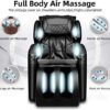 Massage Chair Recliner, Zero Gravity Full Body Shiatsu