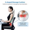 Shiatsu Neck and Back Massager with Heat, Height Adjustable