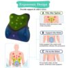 Lumbar Support Pillow for Chair - Mkicesky Memory Foam