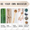 Massage Knock Hammer, KedeLak Bamboo Massage Stick