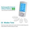 KEDSUM Rechargeable Tens Unit Muscle Stimulator
