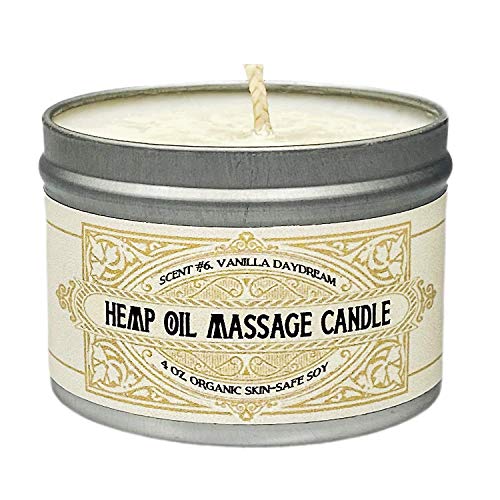 Hemp Oil Candle For Relaxing Massage