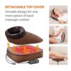 Snailax 2-in-1 Shiatsu Foot Massager Warmer