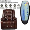 Massage Recliner Chair with Heated Massage Ergonomic