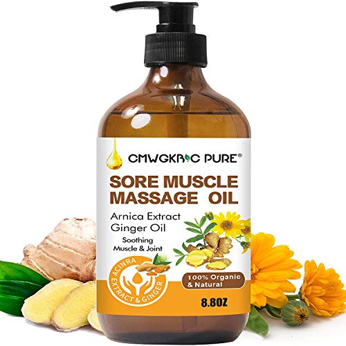 Sore Muscle Massage Oil, 250ml 100% Pure Natural