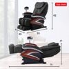 Shiatsu Massage Recliner Chair with Built-in Heat Therapy