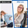Back Stretcher Device for Pain Relief, 4-Level Lumbar Support