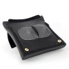 Zyllion Luxury Shiatsu V-Spring Massage Pillow with Heat