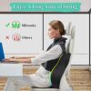 Lumbar Support Pillow for Chair - Mkicesky Memory Foam