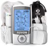 AUVON Rechargeable TENS Unit Muscle Stimulator