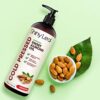 Organic Sweet Almond Oil for Hair and Skin, 100% Pure and Cold-Pressed