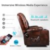 Massage Recliner Chair with Heated Massage Ergonomic