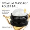Cosmetasa Sore Muscle Massage Oil with Massage Ball Roller