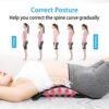 NANOOER Back Stretcher, Lumbar Back Pain Relief Device