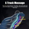 Full Body Shiatsu Massage Chair with Tap