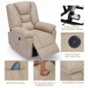 Power Lift Electric Recliner Chair with Heated Vibration