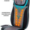 Relax & Recharge: Shiatsu Neck and Back Massager Chair with Heat & Vibration